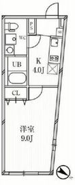 パセオ目黒 403 間取り図