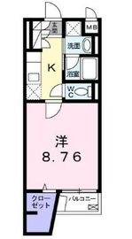 シュトラーレ四番町 202 間取り図