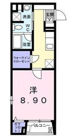 シュトラーレ四番町 205 間取り図