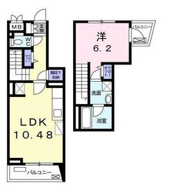 シュトラーレ四番町 303 間取り図