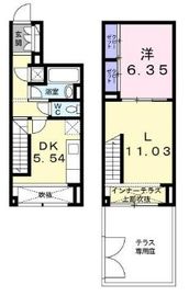 シュトラーレ四番町 101 間取り図