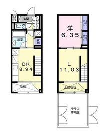 シュトラーレ四番町 103 間取り図