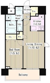パークフィルヴェール 1302 間取り図