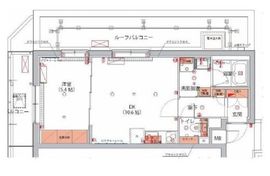 ハーモニーレジデンス神楽坂ヒルズthird 503 間取り図
