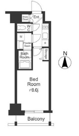 コンシェリア三田 7階 間取り図