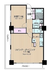 ソアールタワー市ヶ谷の丘 5階 間取り図