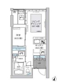 ガーデニエール砧ウエスト 341 間取り図