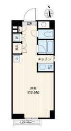 グランクリュー麻布 7F1 間取り図