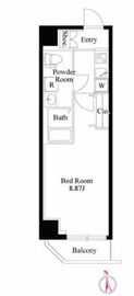 グランパセオ高田馬場 102 間取り図