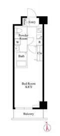 グランパセオ高田馬場 203 間取り図