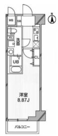 グランパセオ高田馬場 603 間取り図