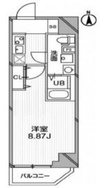 グランパセオ高田馬場 305 間取り図