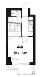 レジーナエビス 504 間取り図