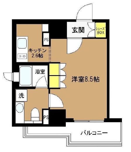 サーラ・プラティコ 2階 間取り図