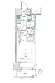 シーフォルム駒沢大学 4階 間取り図