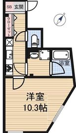 リーガランド西新宿 202 間取り図