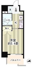 フォレスタ御苑前 701 間取り図