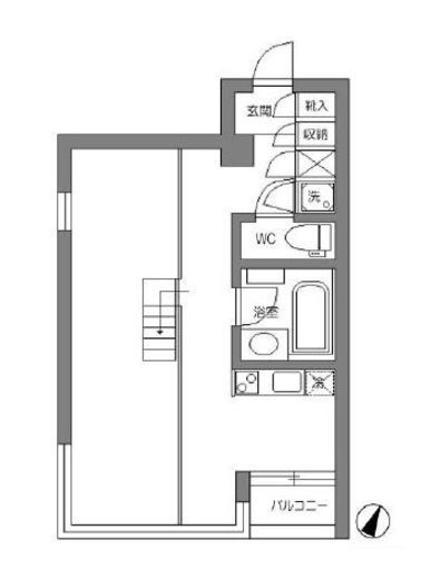 フォレシティ東麻布 701 間取り図