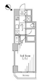 ホープシティ秋葉原 1102 間取り図