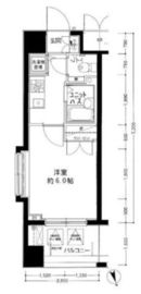 メインステージ麻布十番2 11階 間取り図