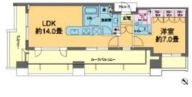 カスタリア若林公園 307 間取り図
