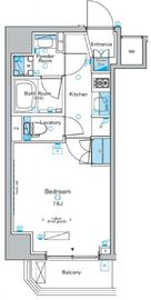 ウィルテラス森下四丁目 402 間取り図