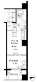 パークアクシス元浅草ステージ 312 間取り図