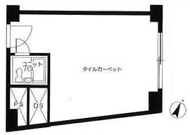 赤坂レジデンシャルホテル 4階 間取り図