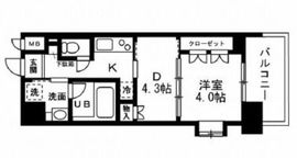 レジディア文京本郷 302 間取り図