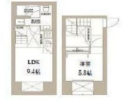 エスセナーリオ南麻布 002 間取り図