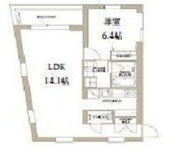 エスセナーリオ南麻布 201 間取り図