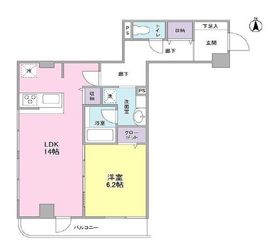 ロイヤルステージ目白 302 間取り図