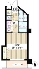 お茶の水S.C.ハウス 8階 間取り図