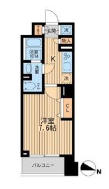 KDXレジデンス幡ヶ谷 302 間取り図