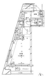 プラティーク三軒茶屋 8階 間取り図