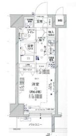 コンシェリア新橋 4階 間取り図