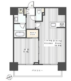 ユニーブル銀座東 9階 間取り図