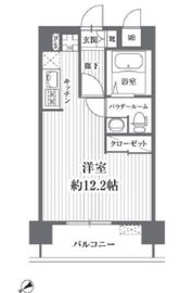 HF浅草橋レジデンス 1302 間取り図