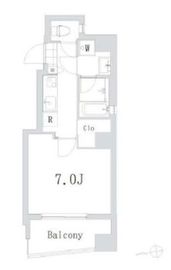 グランデュオ広尾 201 間取り図