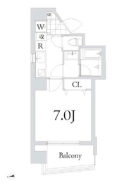 グランデュオ広尾 302 間取り図