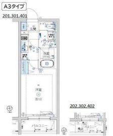 アルテシモブロス 301 間取り図