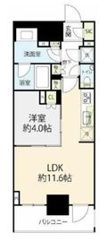 オープンレジデンシア日本橋横山町 8階 間取り図