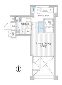 トラスト学芸大学 301 間取り図