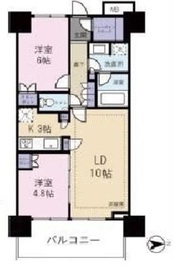 浅草タワー 26階 間取り図