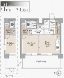 オーキッドレジデンス住吉 803 間取り図