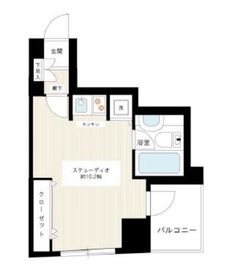 カスタリア新宿御苑 901 間取り図