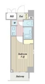 アピス渋谷神南 904 間取り図