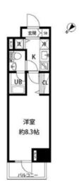 ルクレ日本橋馬喰町 205 間取り図