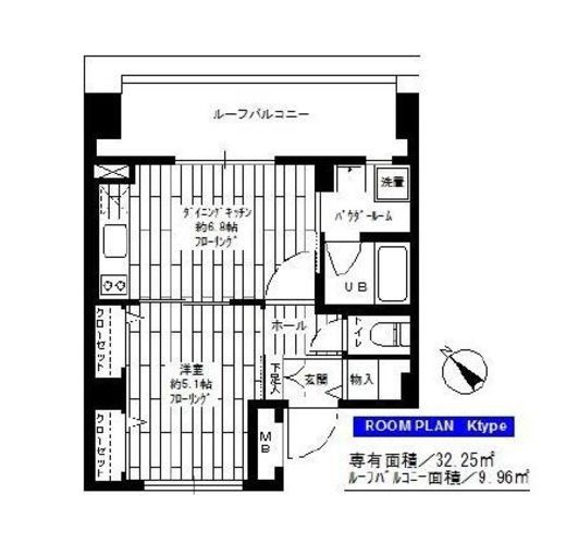 グランドコンシェルジュ早稲田 8階 間取り図