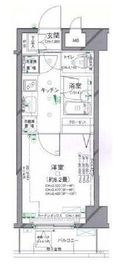 パレステュディオ渋谷ウエスト 10階 間取り図